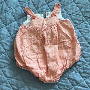 Peach Baby Romper